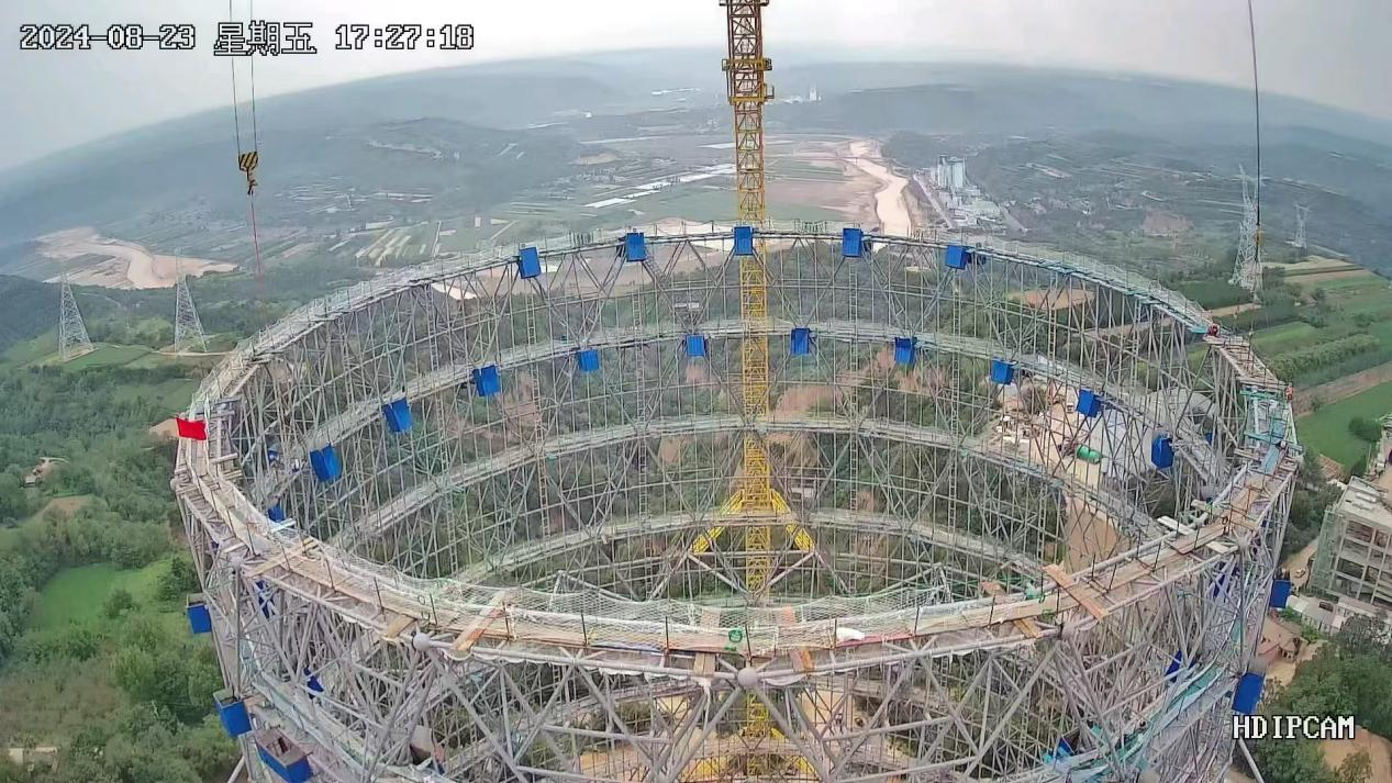甘肅正寧項目大干正酣，向著全年經營目標奮進