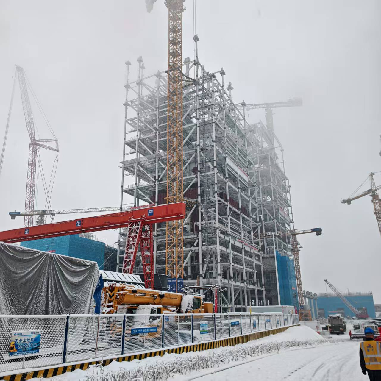 山西泰肥建設集團承建中煤伊犁熱電聯產項目順利進場  開啟實質性建設新階段