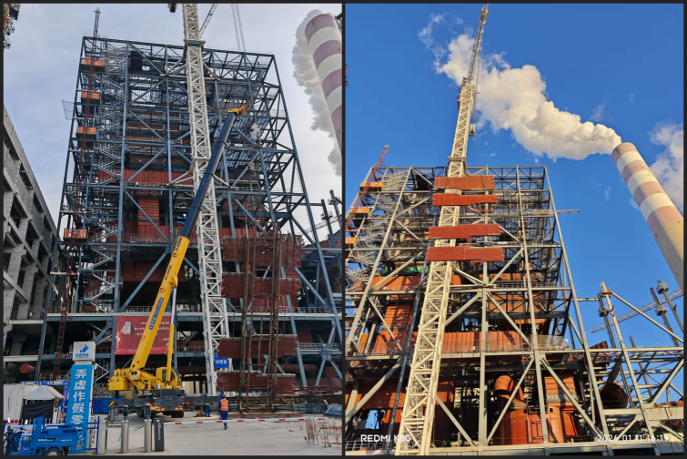 年關(guān)將至施工忙 項(xiàng)目建設(shè)“不打烊” —山西泰肥建設(shè)集團(tuán)東營項(xiàng)目春節(jié)前夕奮戰(zhàn)正酣—