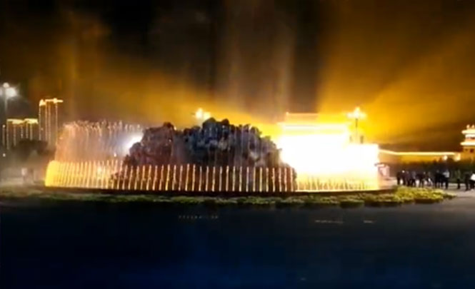 中汾集团大型音乐喷泉