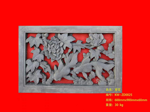 合成磚雕 窗花1