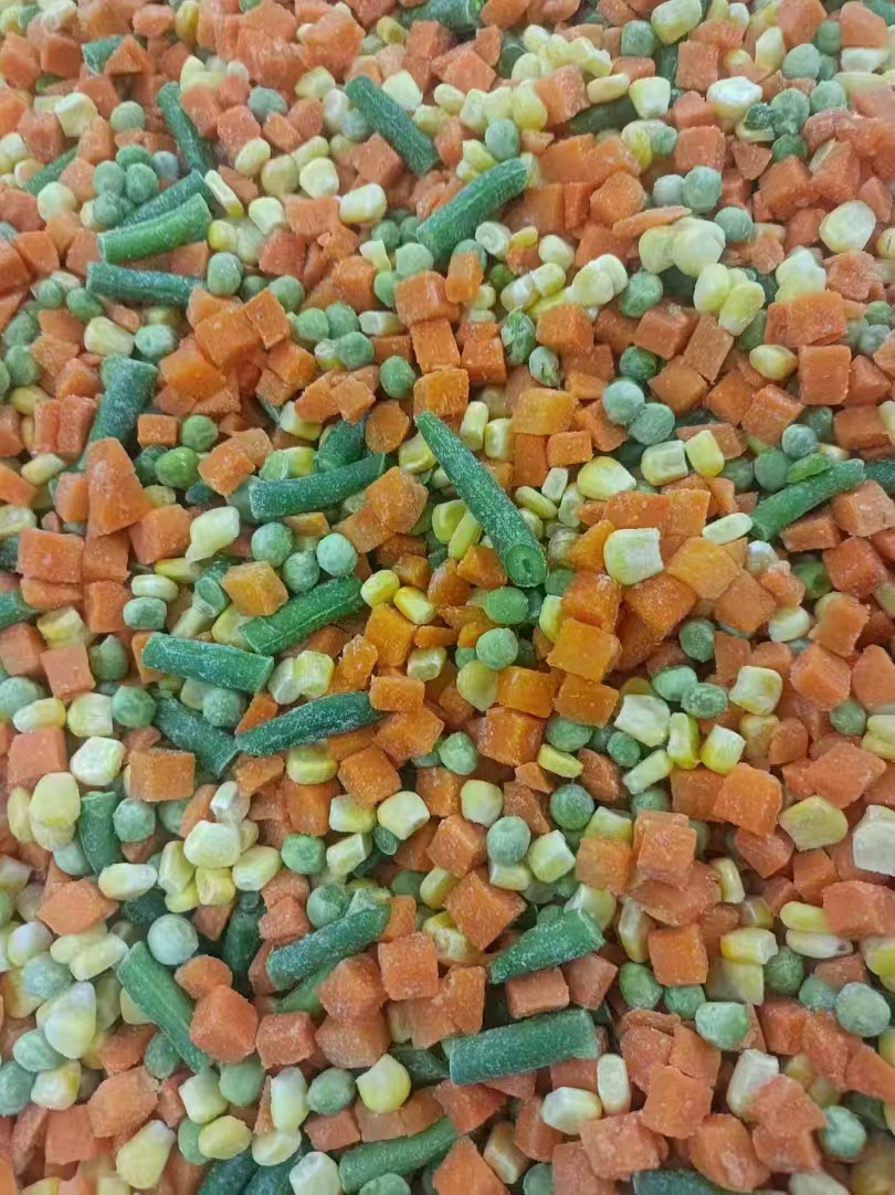 Quick frozen 4-color mixed dish