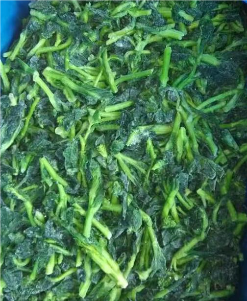 Quick frozen vegetable hearts