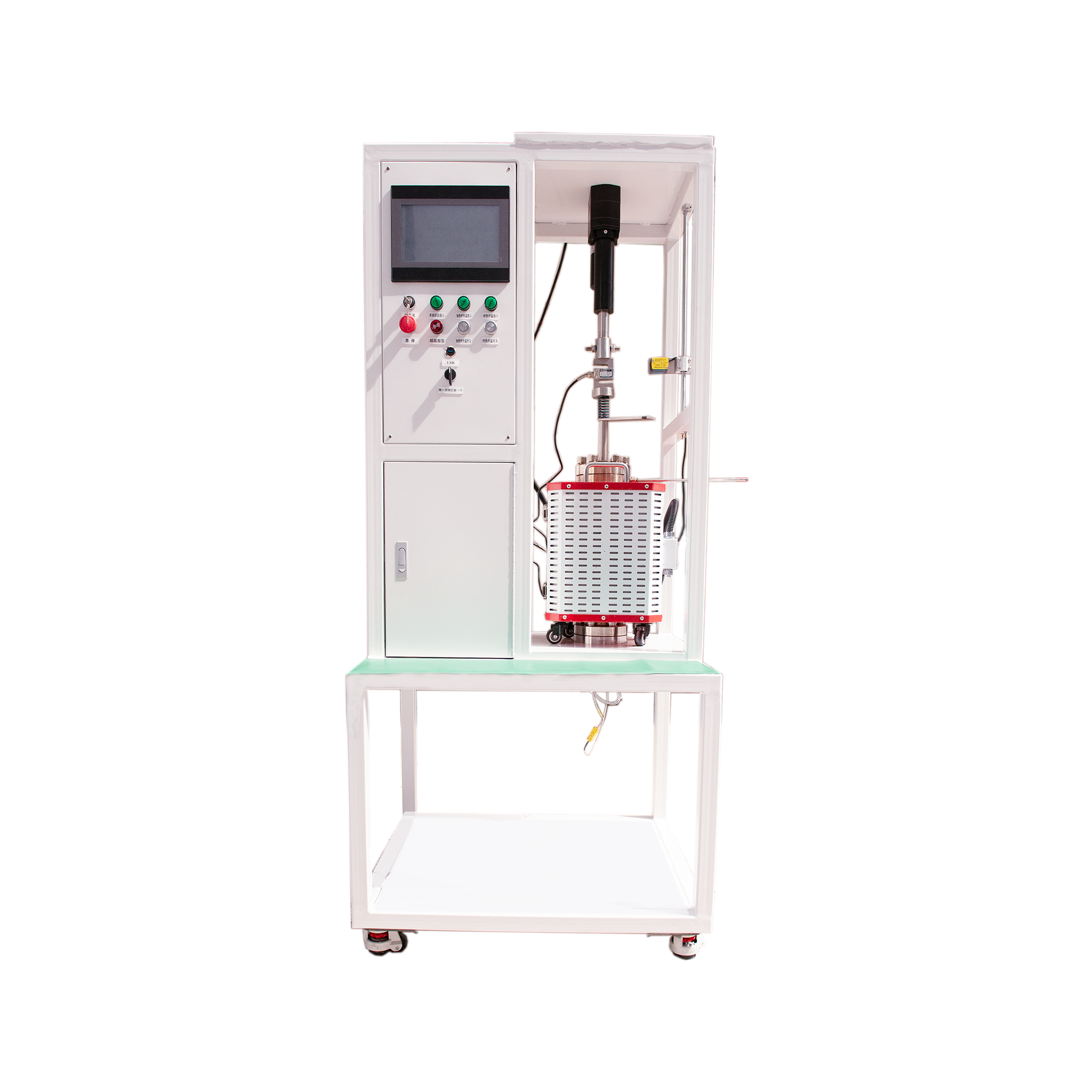 加热式煤结焦膨胀力实验装置