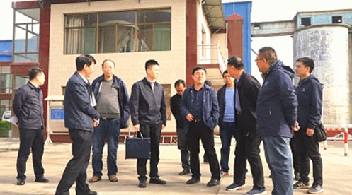 省万名干部入企服务组莅临鑫明公司调研