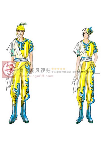 威风锣鼓演出服G-03