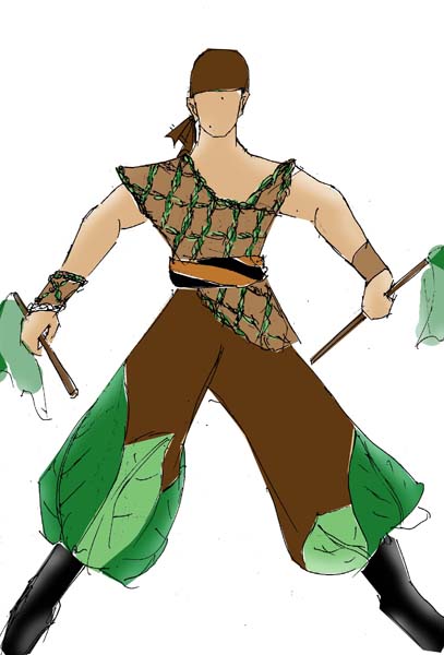 威风锣鼓演出服G-07