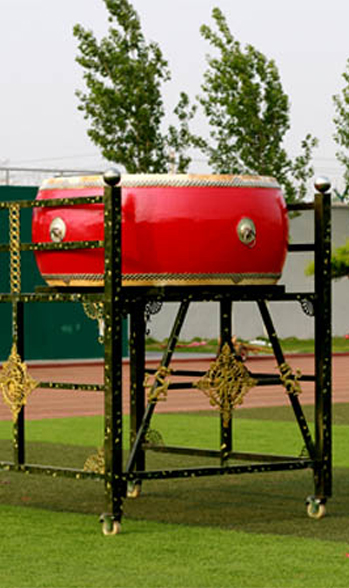 1.5米将鼓及鼓架展示威风锣鼓