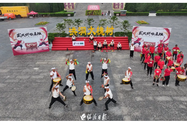 临汾威风锣鼓“闯”云端，首场吸睛290万人次！