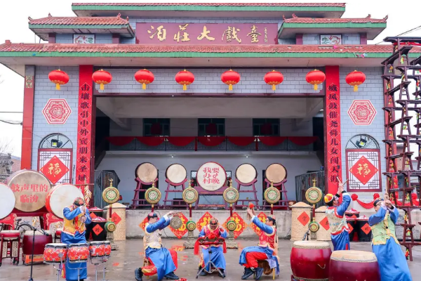 为找回消失的年味 威风锣鼓代表性传承人办了一场“村晚”