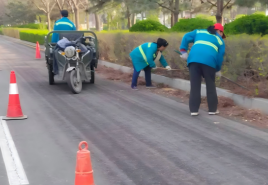 常態(tài)管護凈環(huán)境 精細護綠筑美景