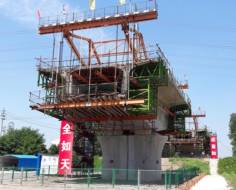挂篮模板施工案例