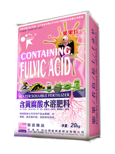 含黄腐酸水溶肥料（防根腐、斑点落叶、流胶）