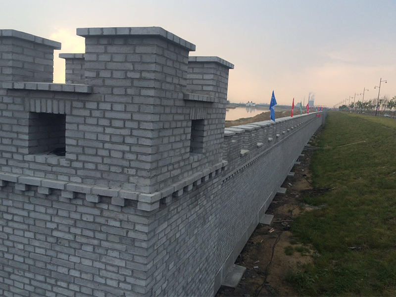 呼兰河口湿地围墙