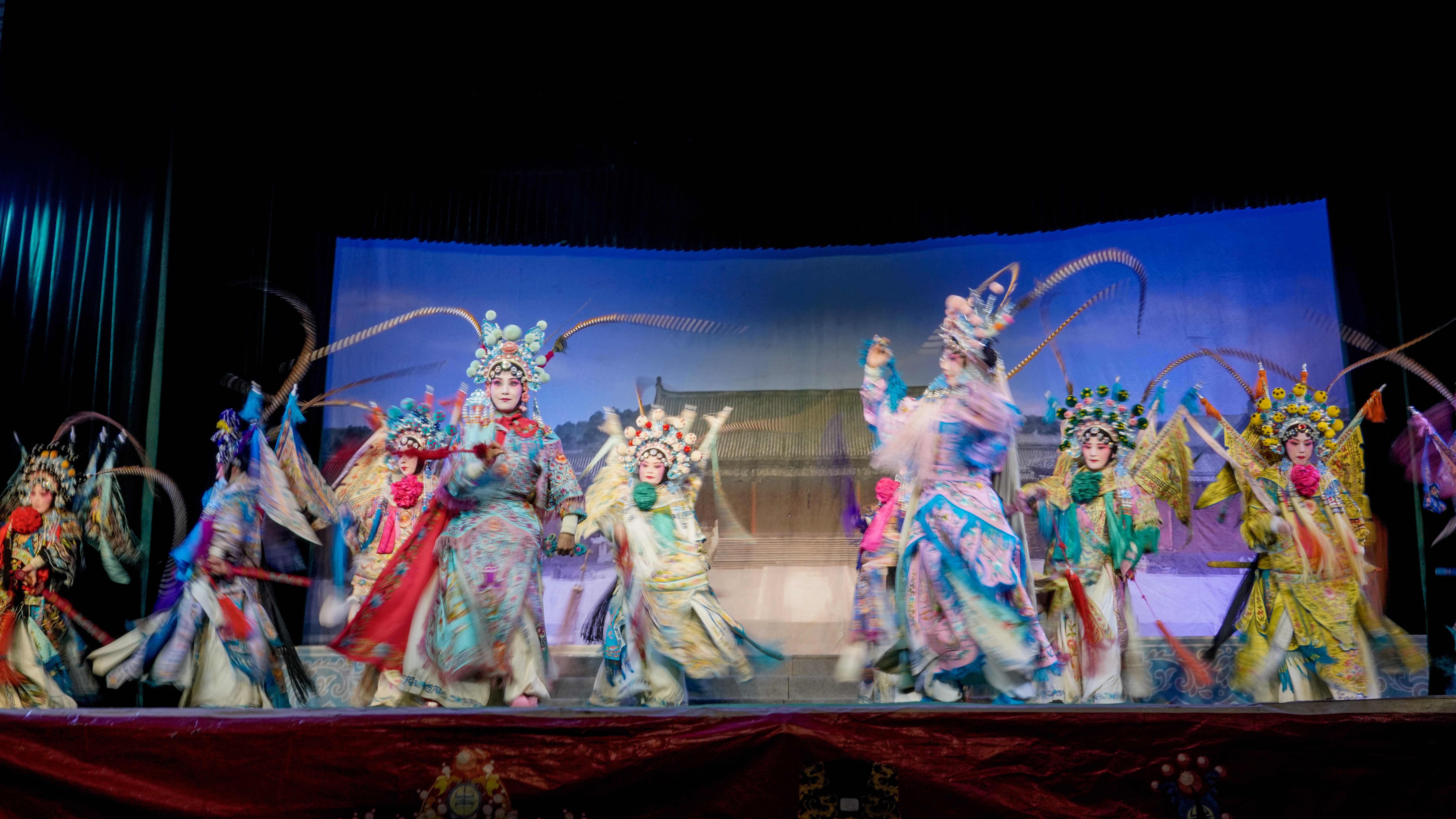 山西高平  秋韵梨园醉高平 豫剧声里庆丰年