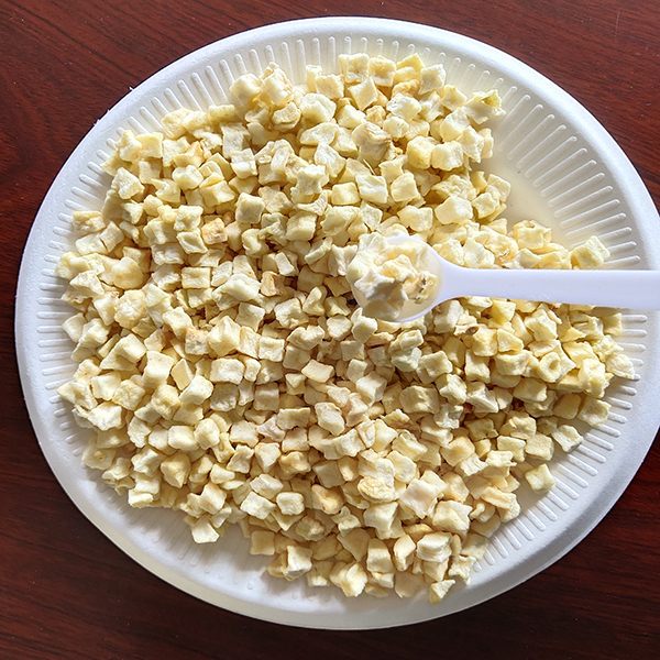 dried apple dices with SO2