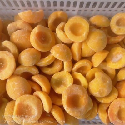 IQF yellow peach halves