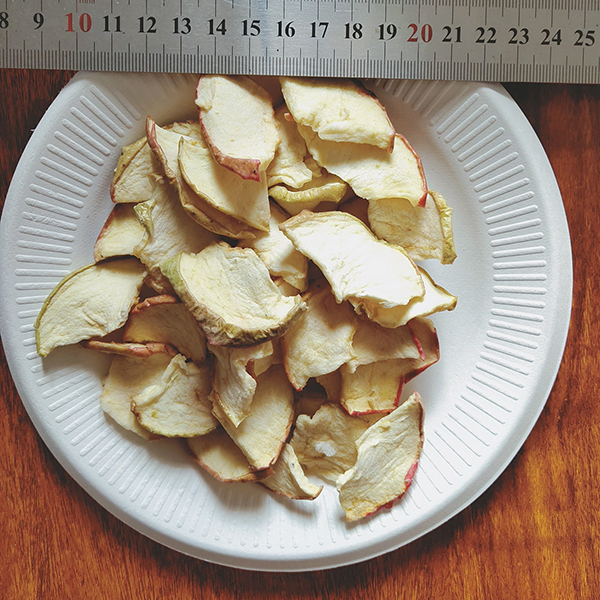 apple chips with skins