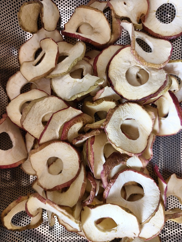 dried apple chips