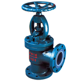 J44F46 衬氟直角截止阀