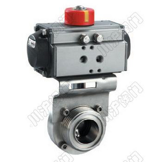 气动卫生级蝶阀