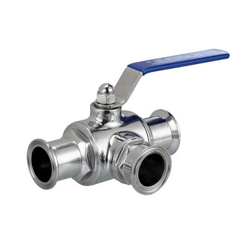 卫生级三通球阀