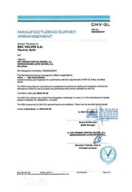 DNV-GL MSA