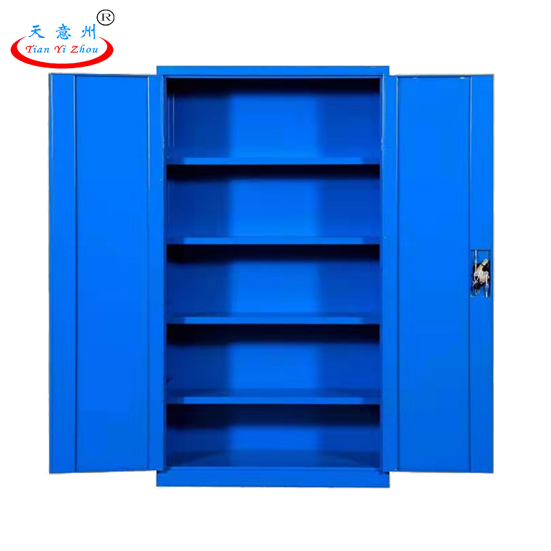 重型工具柜-内四层通门-蓝色