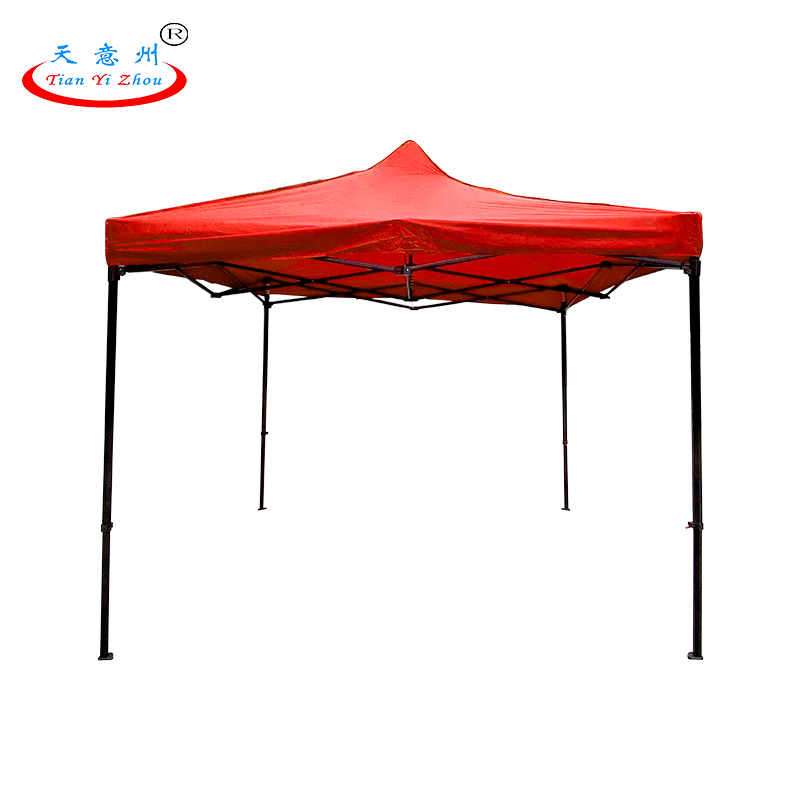 应急帐篷-六棱高级自动帐篷-红色