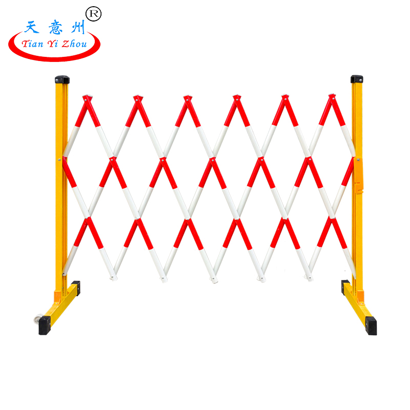 玻璃钢管式绝缘围栏-红白