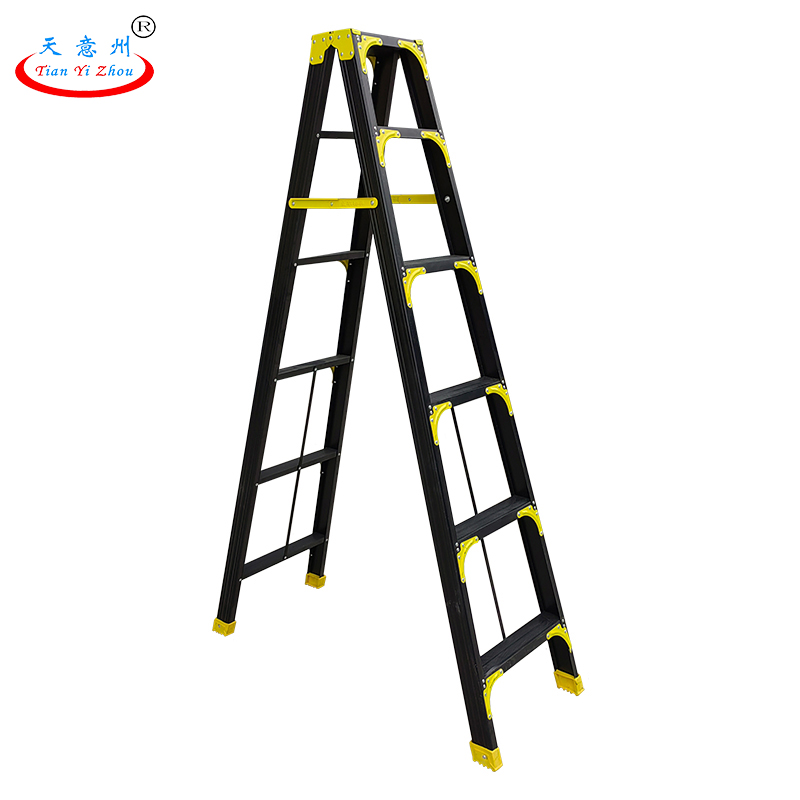铝合金人字梯-黄黑