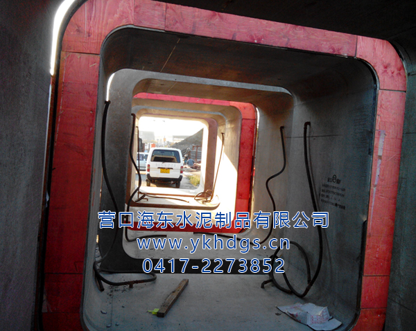 钢承口顶涵现场施工准备