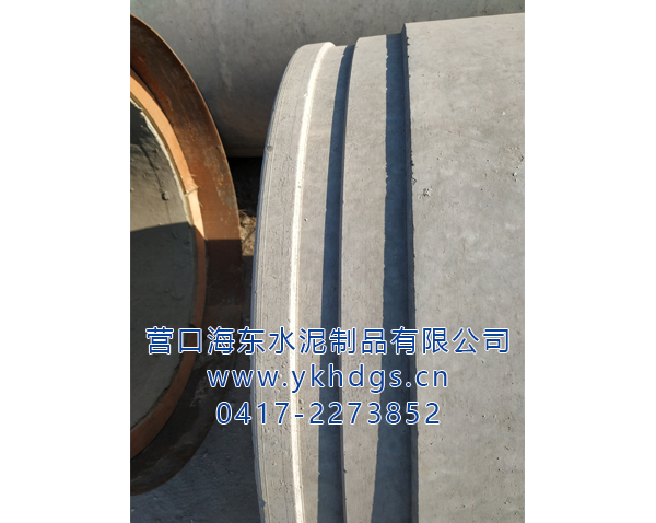 A型口钢承口顶管端头