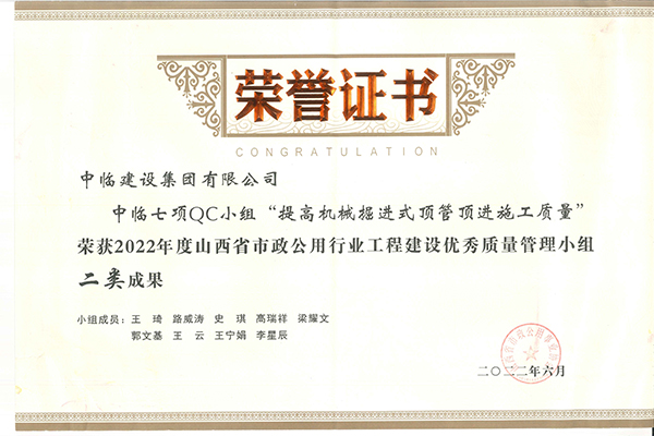 2022年度七分公司二類獎(jiǎng)