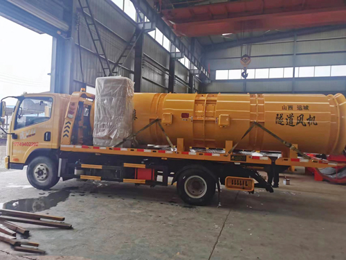 72台射流风机确保营盘路隧道空气清新