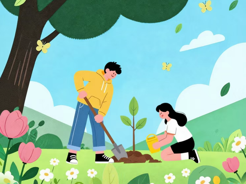 植树节活动——该见面了，3.12！