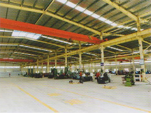 2000平米大型生成车间