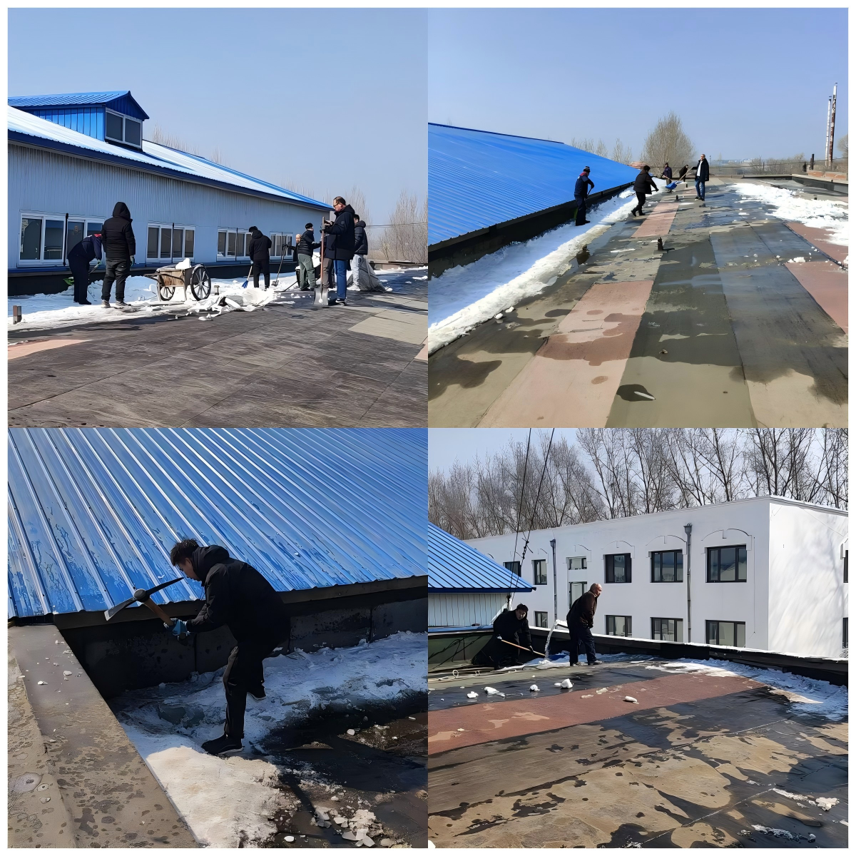 清雪护安全  实干暖春行