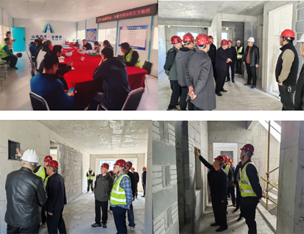 正远·金麟府项目4#7#楼主体和10#11#15#16#楼地基与基础分部工程顺利通过质量监督验收工作