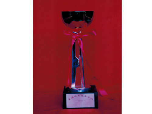 1998年全国优秀施工企业奖杯