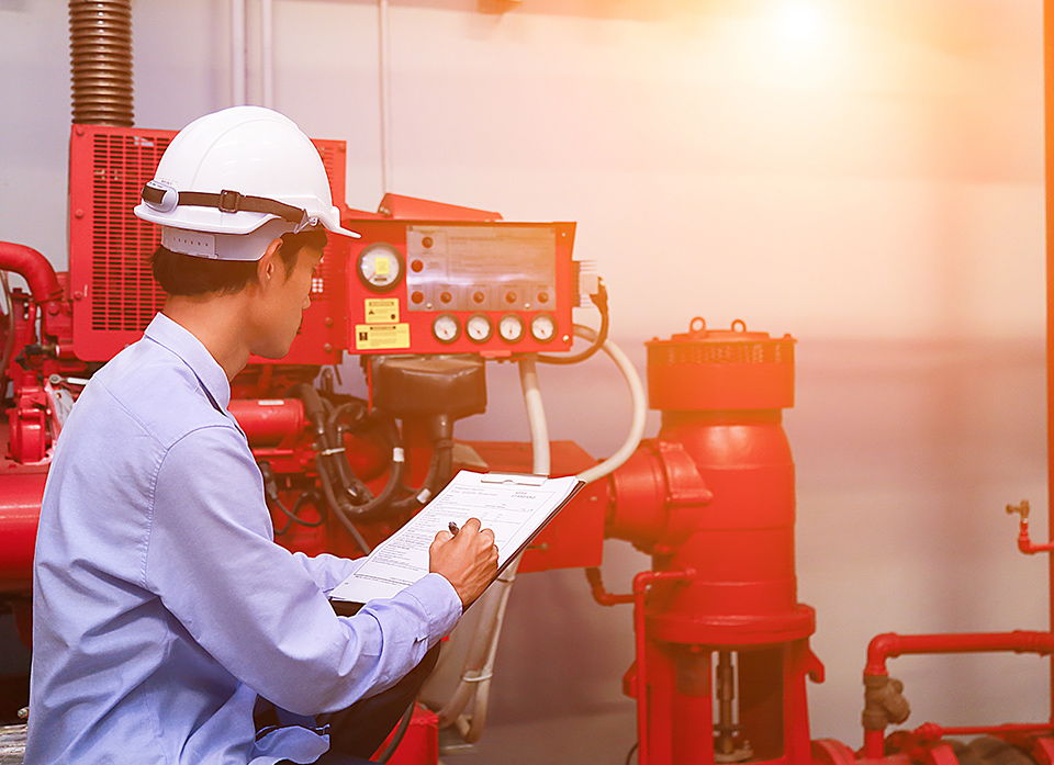 消防验收现场评