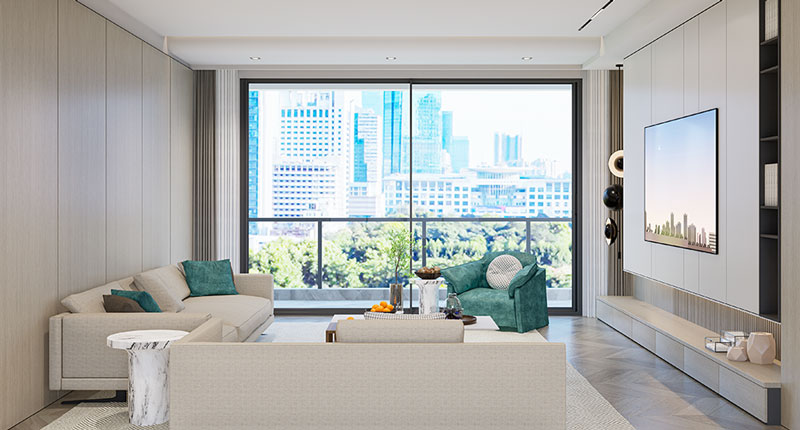 香江二號(hào)推拉門