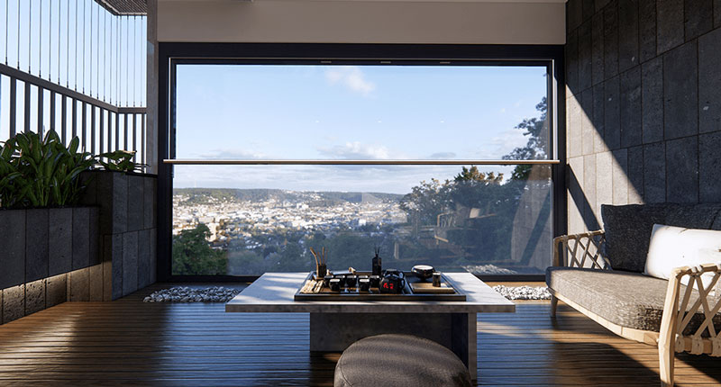 智能升降陽(yáng)臺(tái)