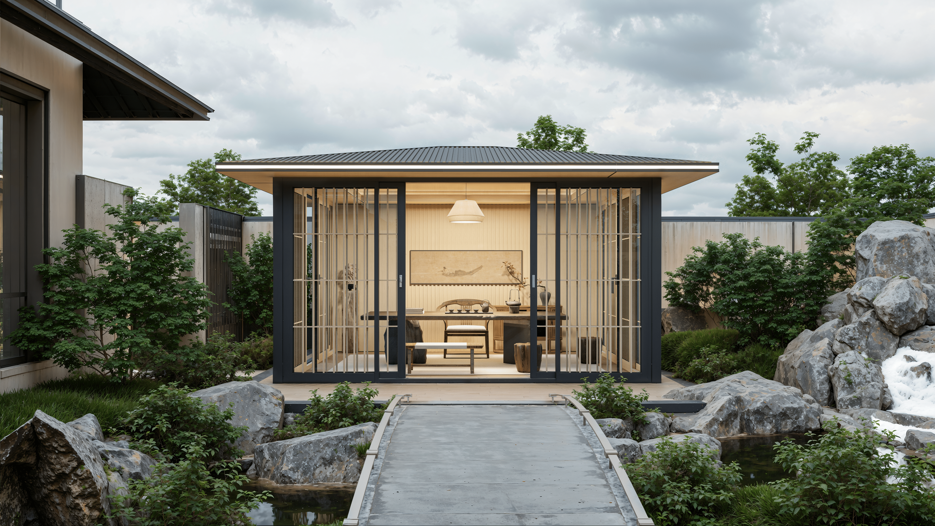 庭院改造必看｜叶阳华庭阳光房，一院藏四季，筑就庭院理想生活