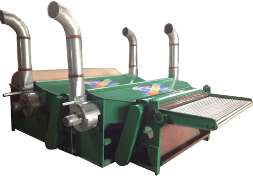 龙翔牌大型双辊吸尘弹花机