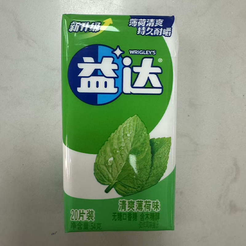 无糖口香糖-清爽薄荷