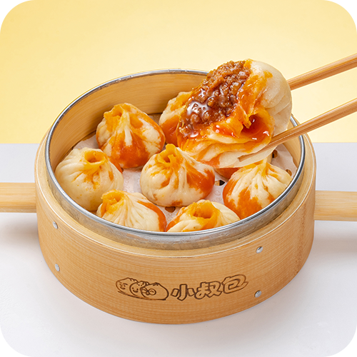 红油牛肉小笼包