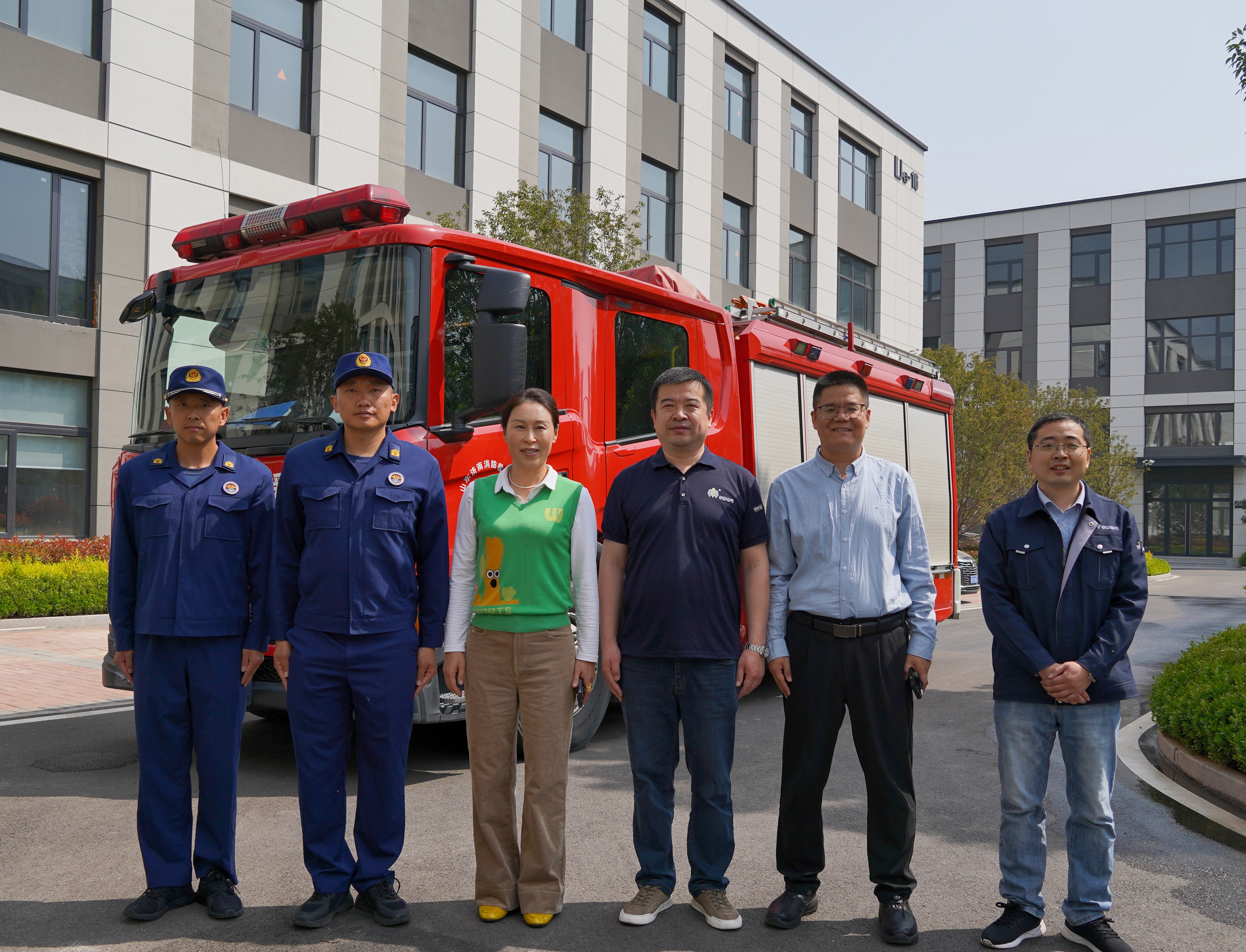 安全护航，实操赋能｜山东华博电气有限公司联合消防救援大队开展消防培训及演练