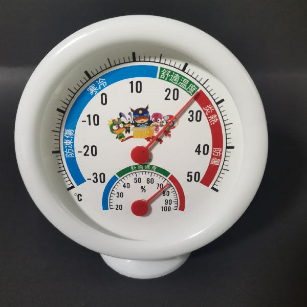 圓形溫度計濕度計溫濕度計溫度表溫濕表家用倉庫溫濕度表