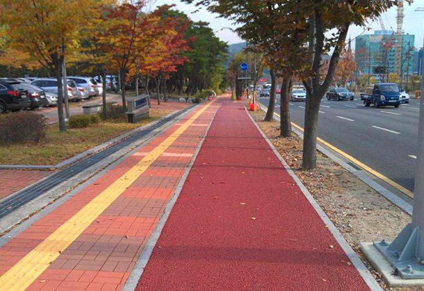 環保彩色防滑路面